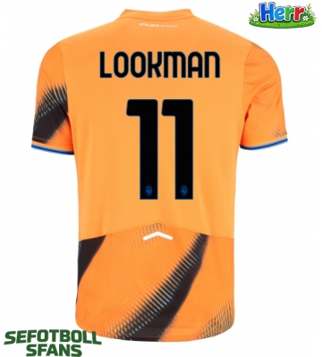 Atalanta Ademola Lookman #11 Tredje Tröja 2025-26 Kortärmad